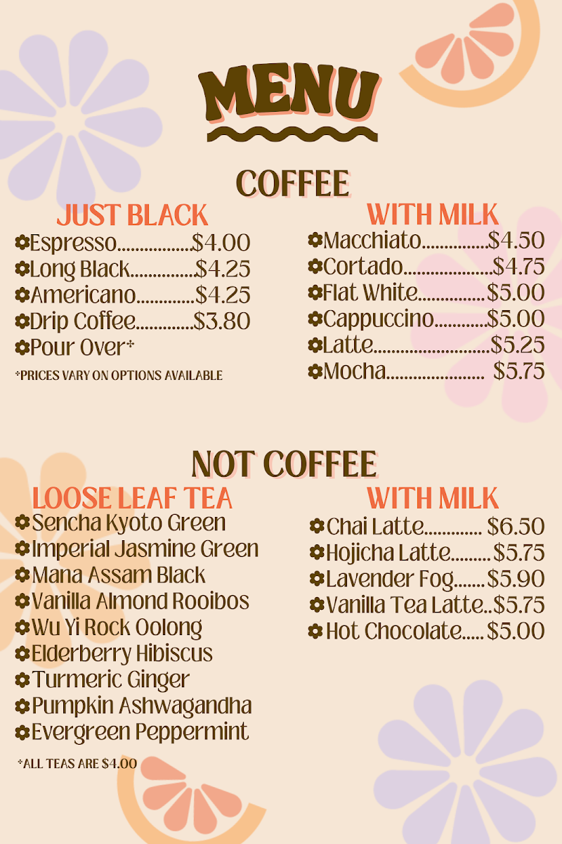 Café Clementina (Bakery & Roastery) Inc Photo Menu 1