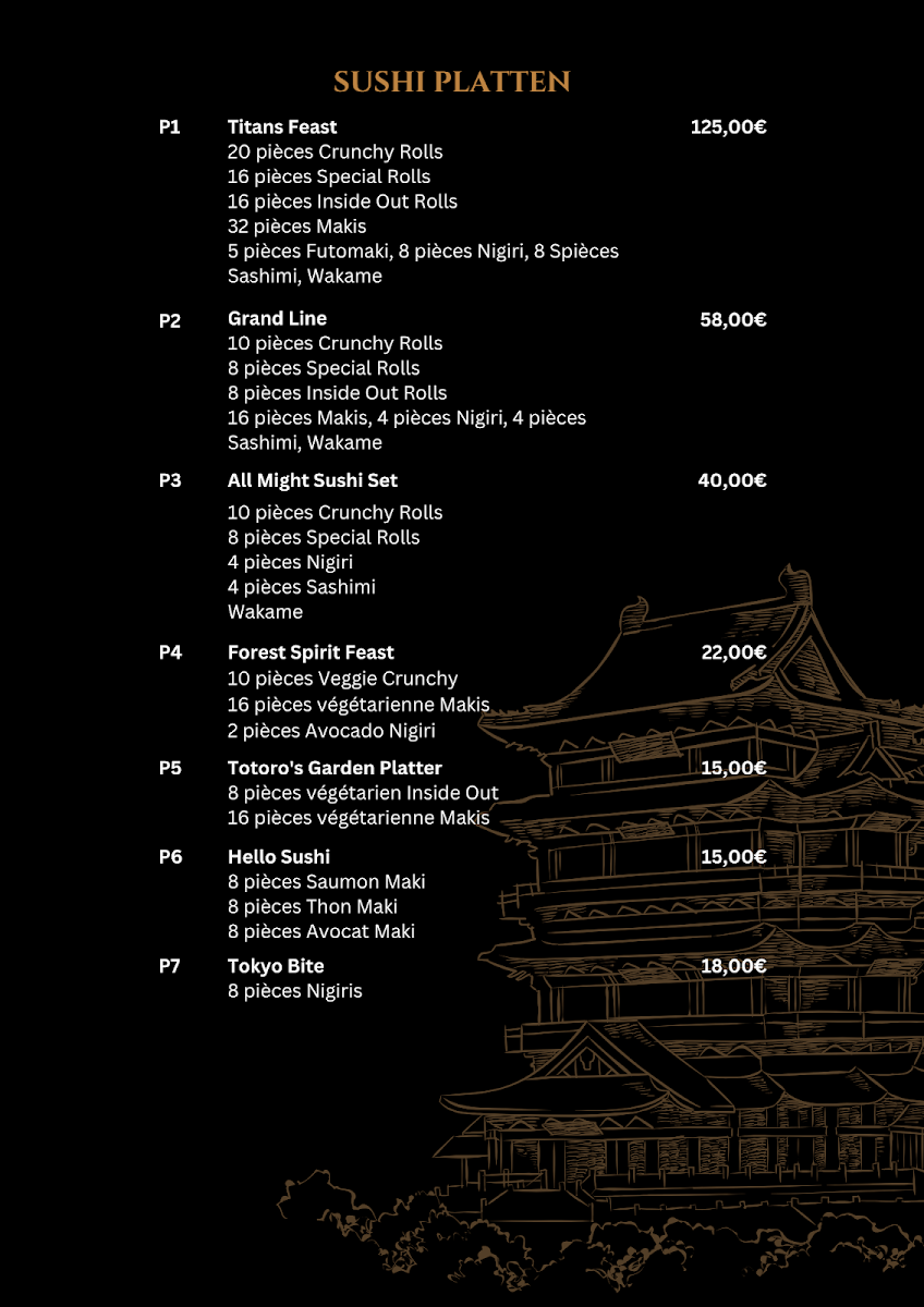 YUME Asia Sushi Restaurant Photo Menu 10