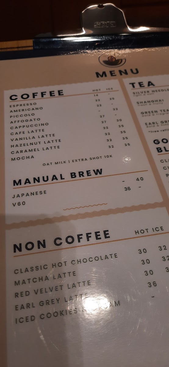 Golden Hour Coffee Photo Menu 7