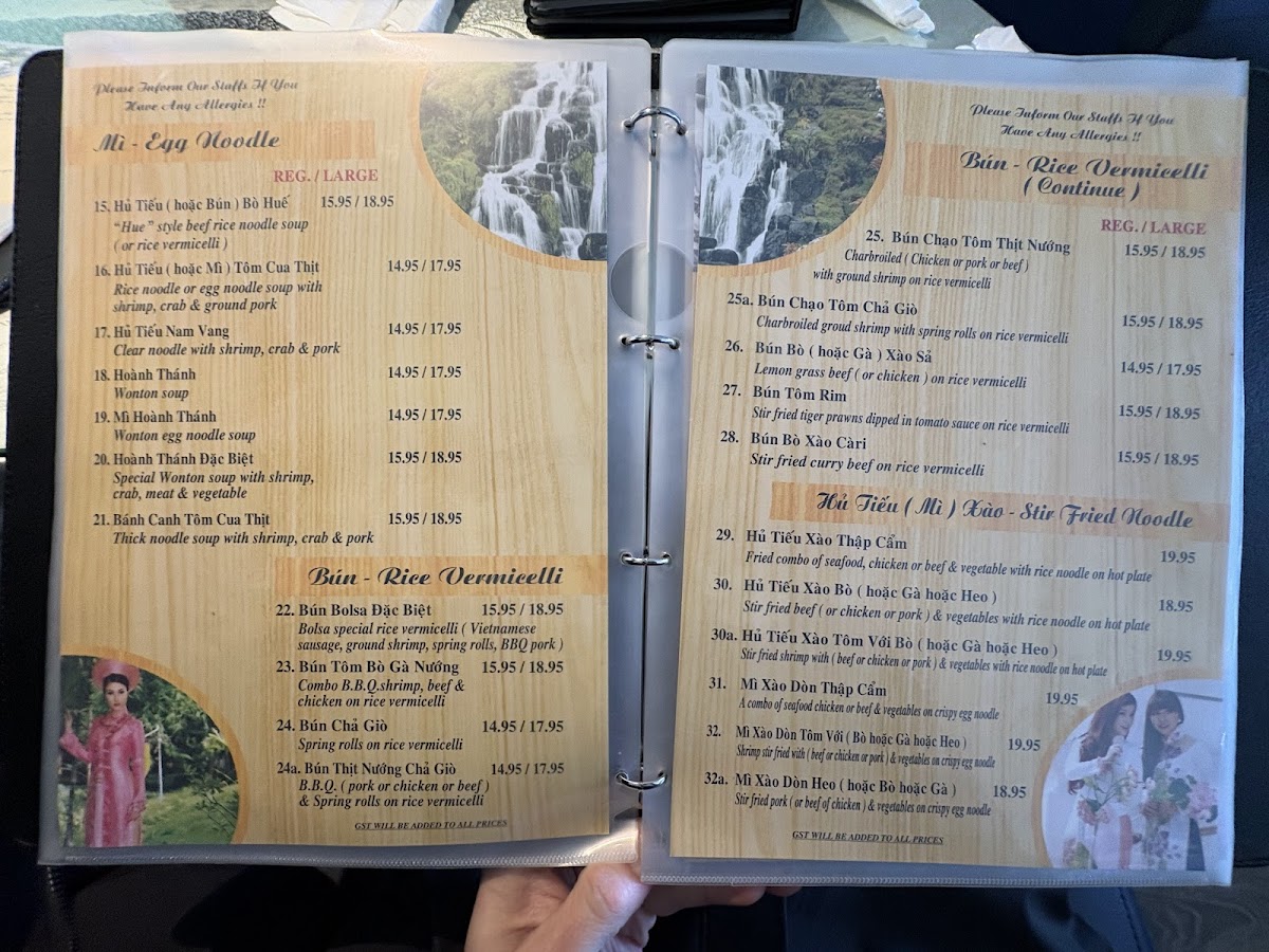 Bolsa Restaurant Photo Menu 5