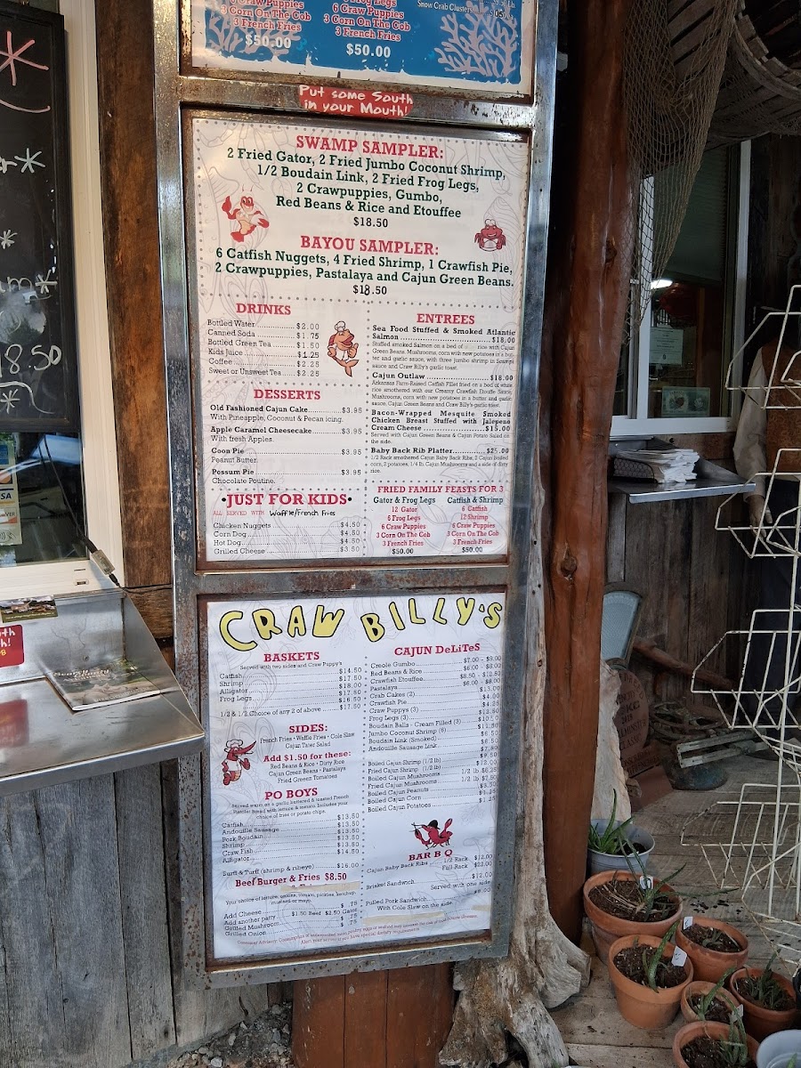 Craw Billy's Seafood Boil & BBQ Photo Menu 10