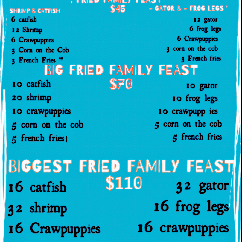 Craw Billy's Seafood Boil & BBQ Photo Menu 9