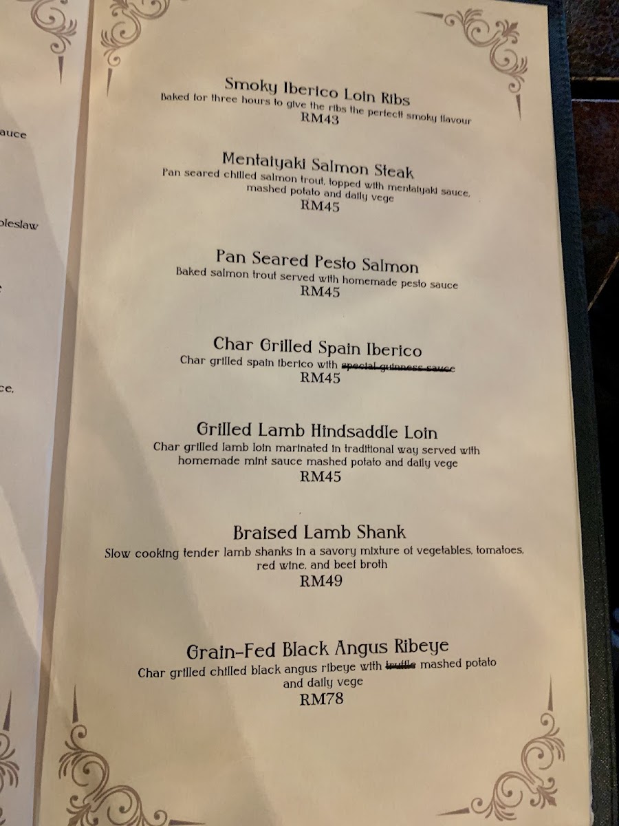 Rooftop Restaurant and Bar Photo Menu 7