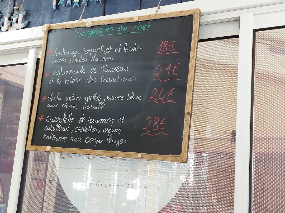Restaurant Le Poisson Bleu Photo Menu 4