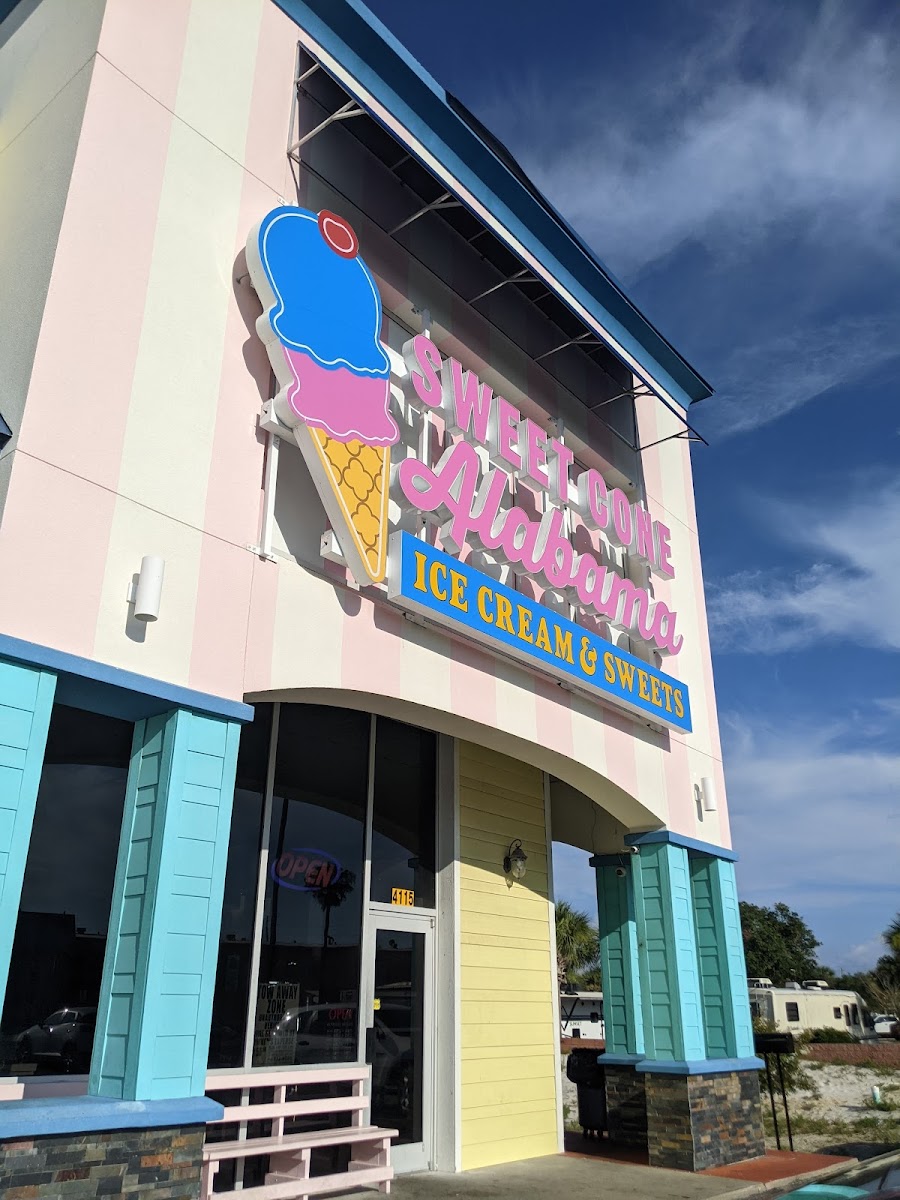 SWEET CONE ALABAMA ICE CREAM