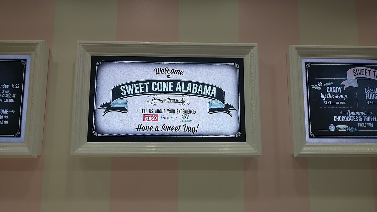SWEET CONE ALABAMA ICE CREAM Photo Menu 10