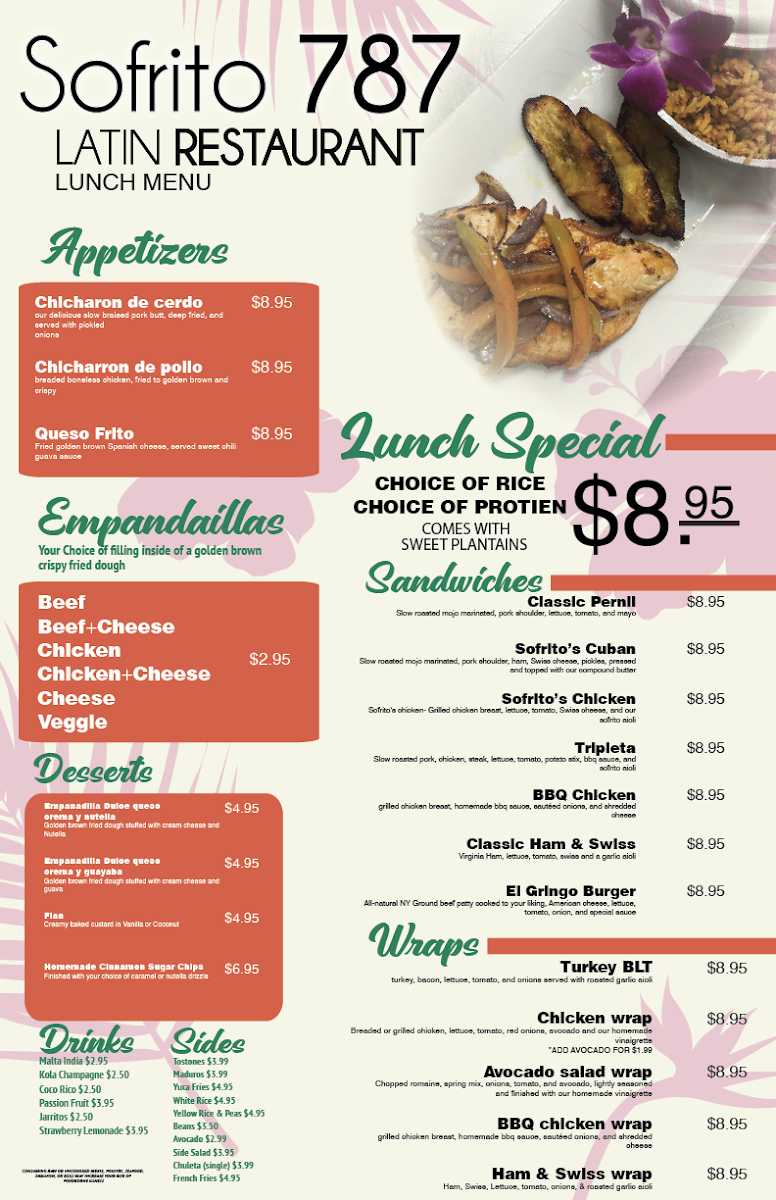 Sofrito 787 NY Photo Menu 3
