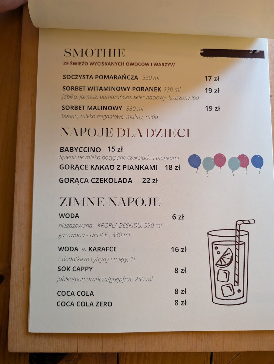 Kawiarnia Baciarka Photo Menu 1
