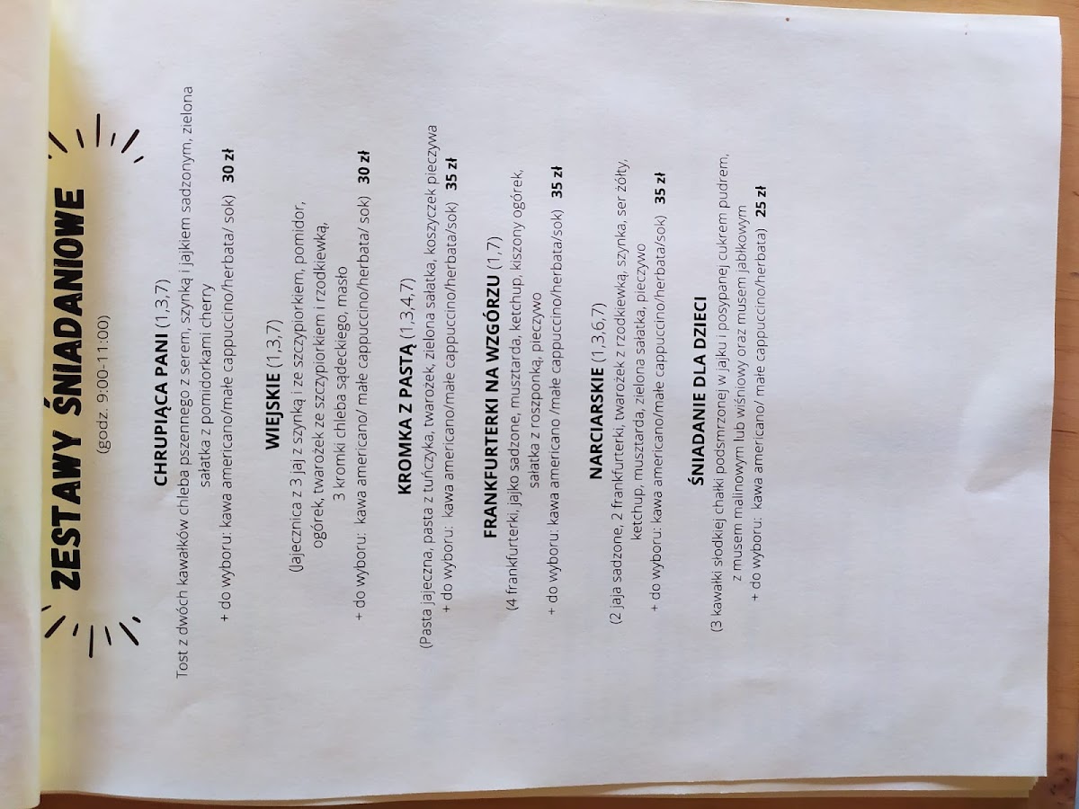 Kawiarnia Baciarka Photo Menu 10