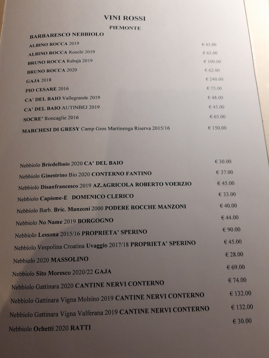 Osteria Monti Domaso Photo Menu 4