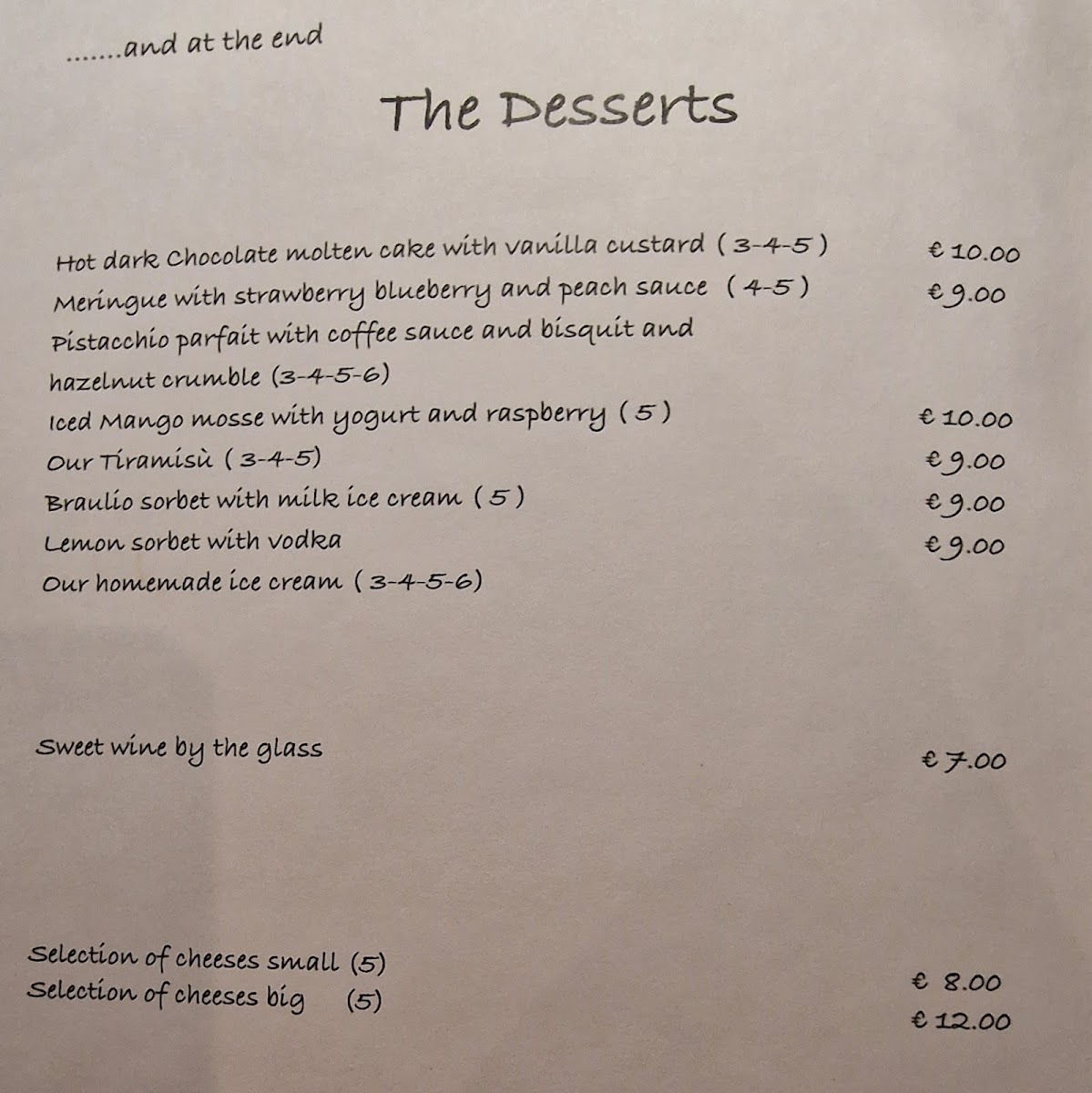 Osteria Monti Domaso Photo Menu 7