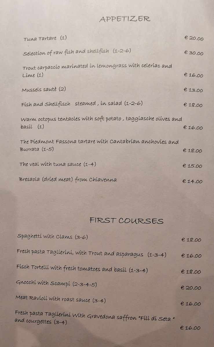 Osteria Monti Domaso Photo Menu 9