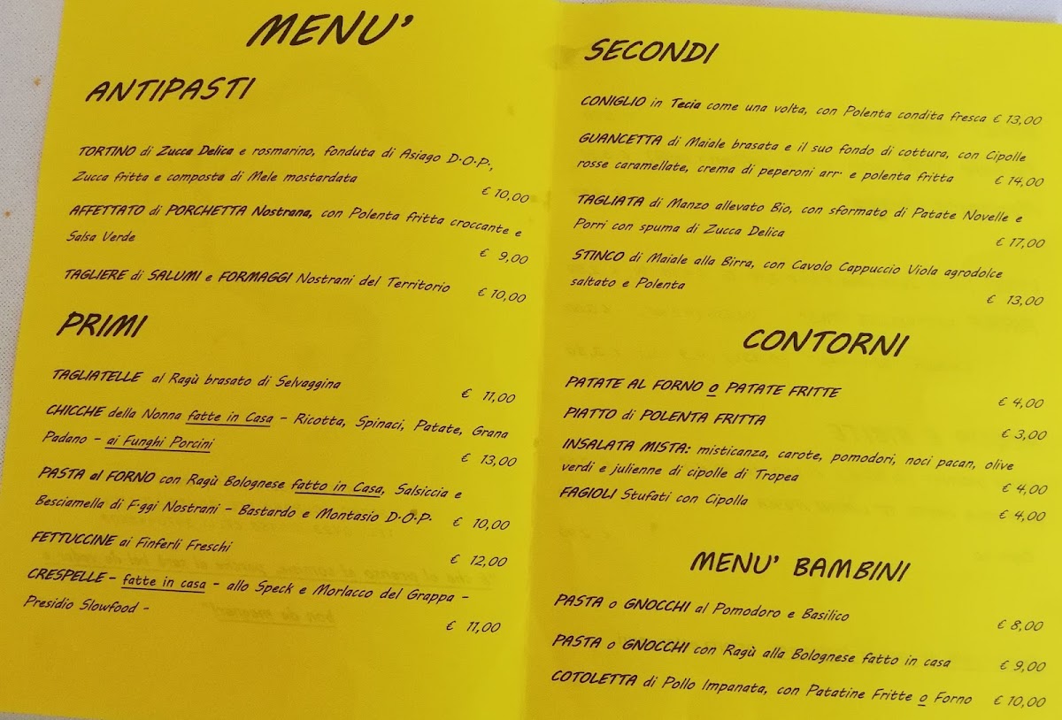Antica Osteria Ester Muri Photo Menu 1