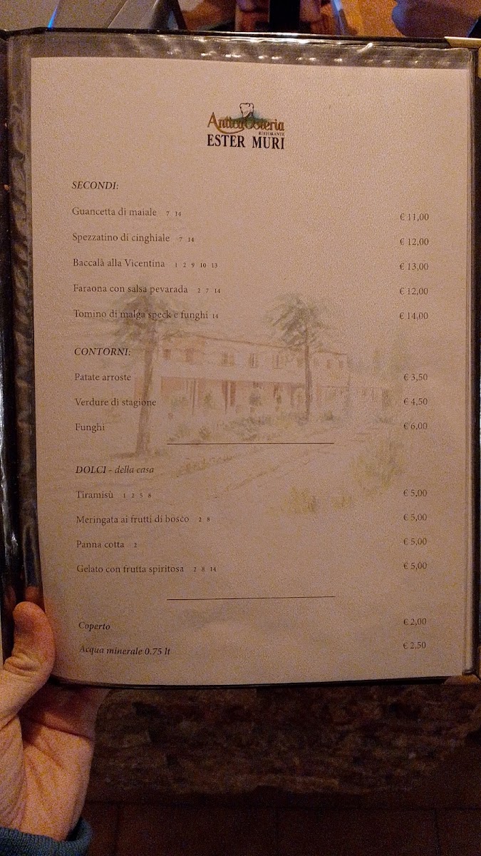 Antica Osteria Ester Muri Photo Menu 3