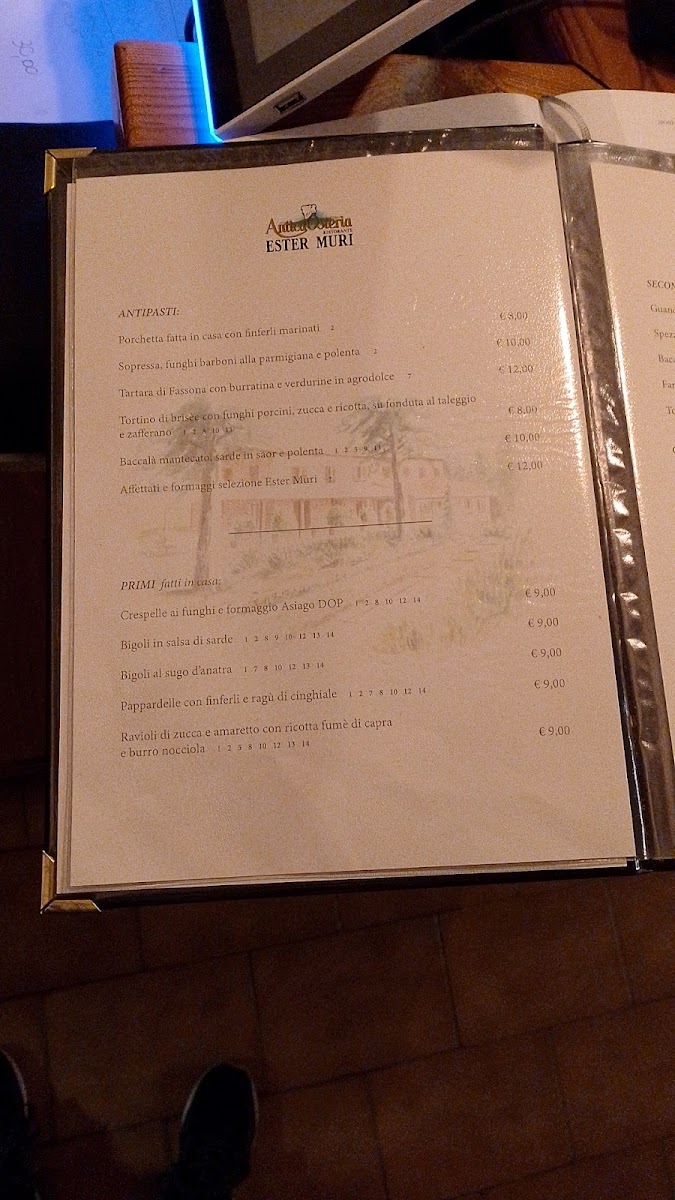 Antica Osteria Ester Muri Photo Menu 4