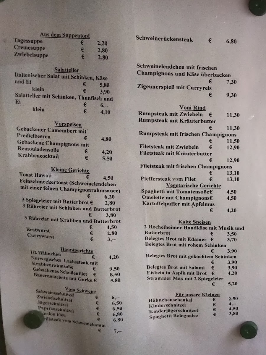Gasthaus Zum Steinernen Haus Photo Menu 2