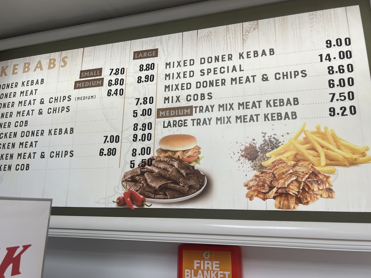 Robin Hood Fish Bar Photo Menu 2