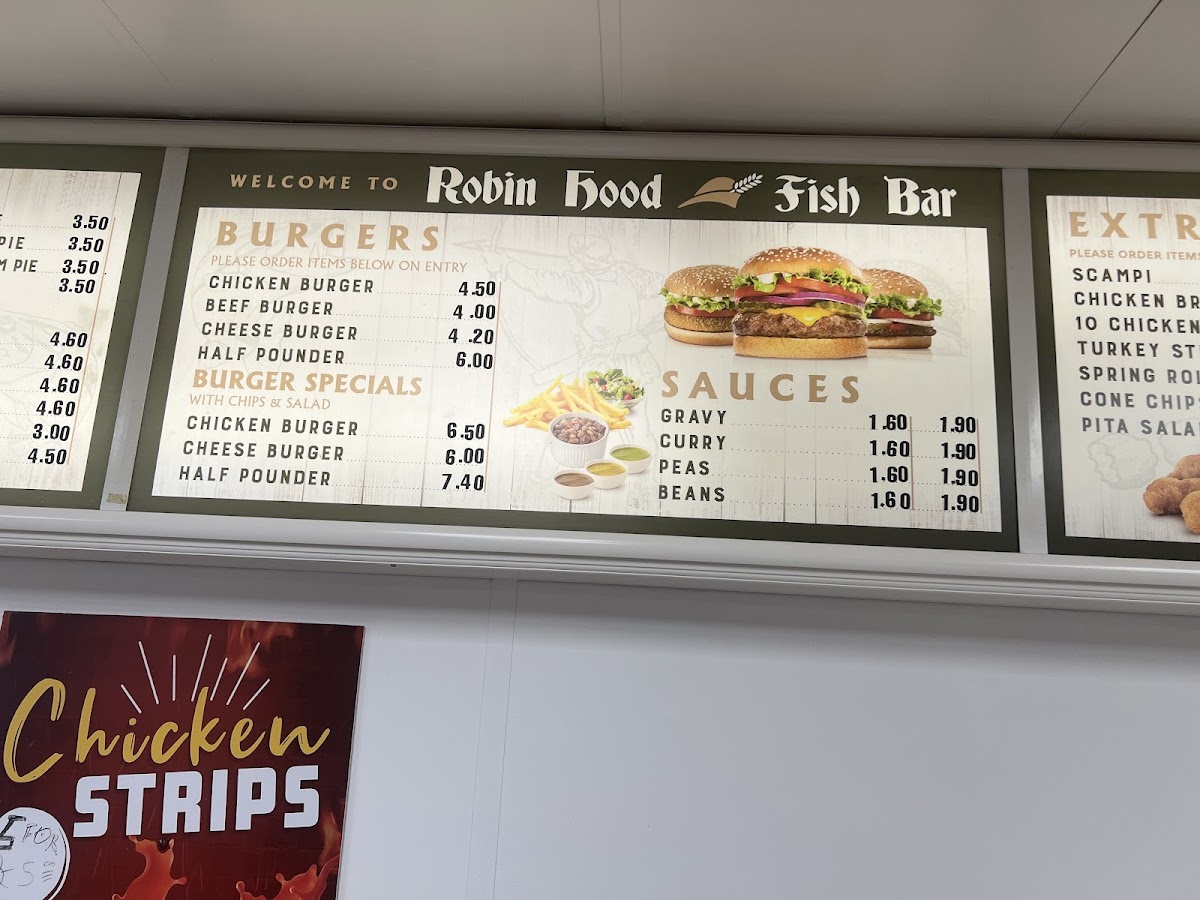 Robin Hood Fish Bar Photo Menu 4