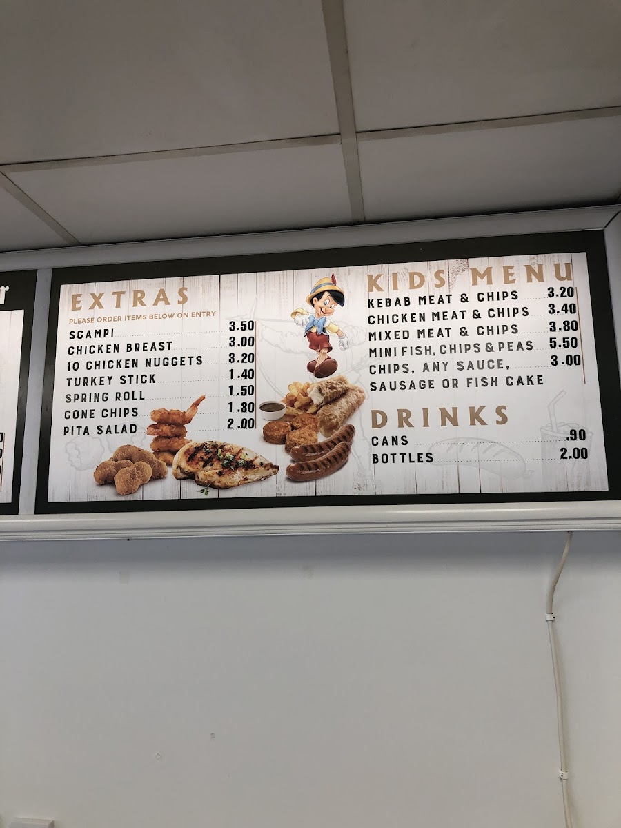 Robin Hood Fish Bar Photo Menu 5