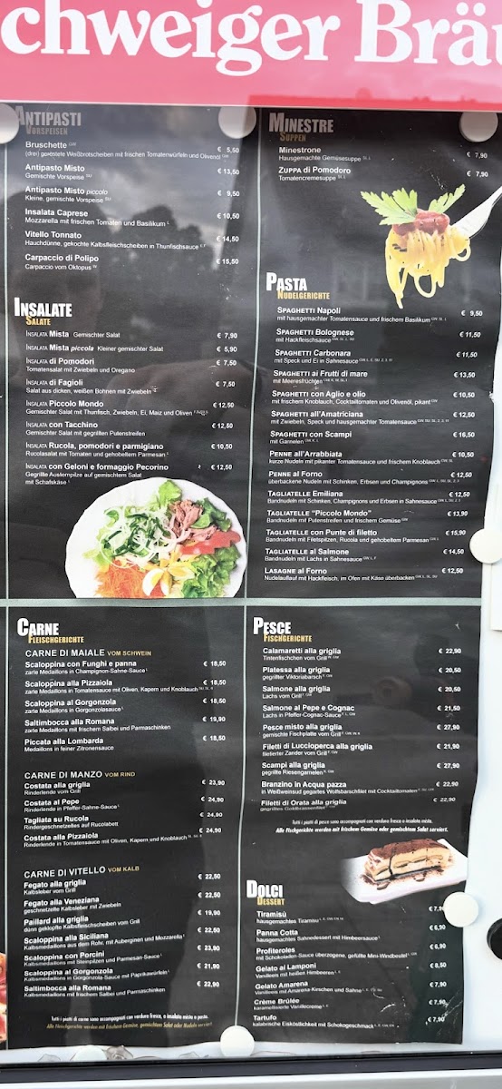 Trattoria Piccolo Mondo (bei Michele) Photo Menu 2