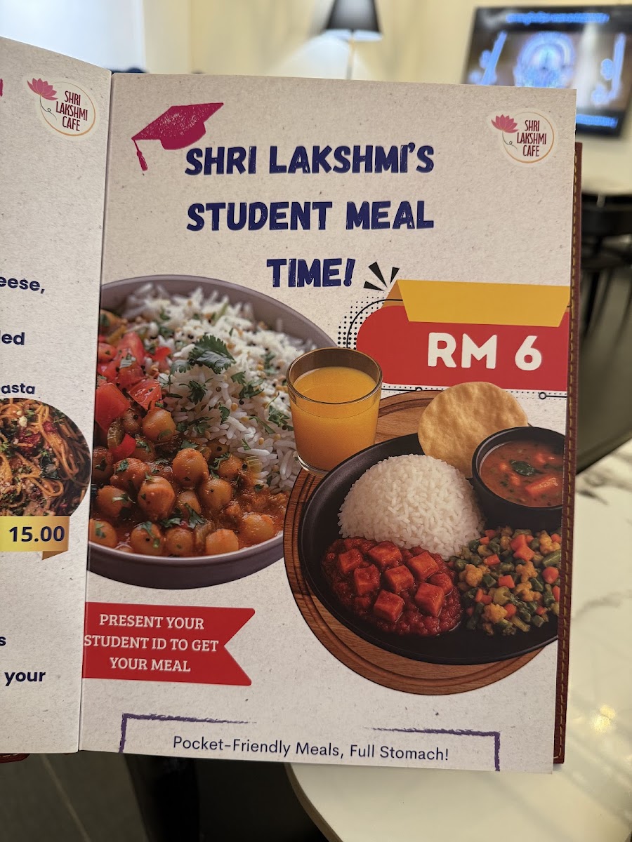 Shri Lakshmi Cafe Photo Menu 8