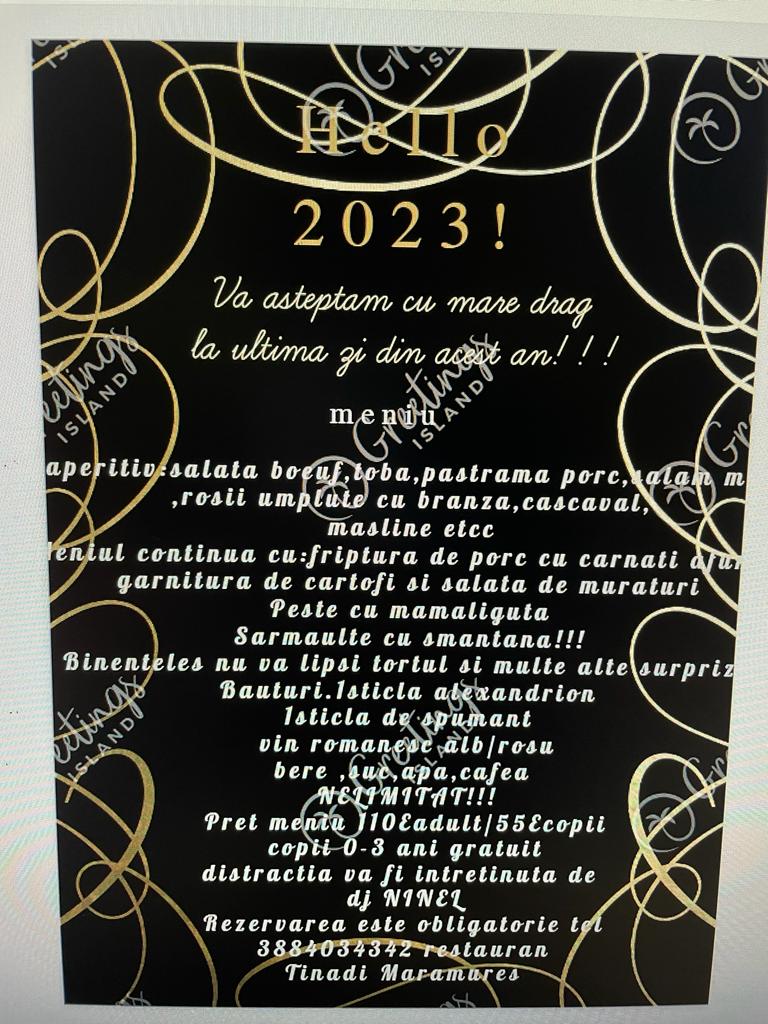 Tinadi Maramureş Photo Menu 1
