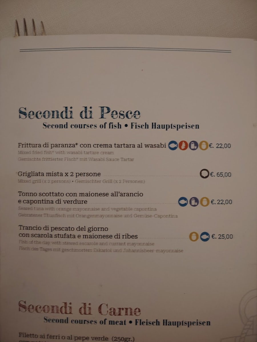 Ristorante Marechiaro Photo Menu 1