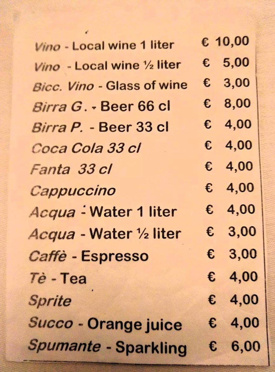 Il Terrazzino Photo Menu 5