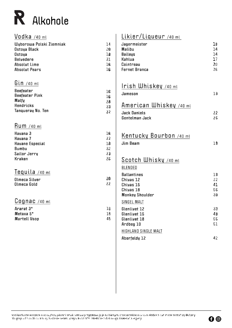 Reforma Urban Photo Menu 1