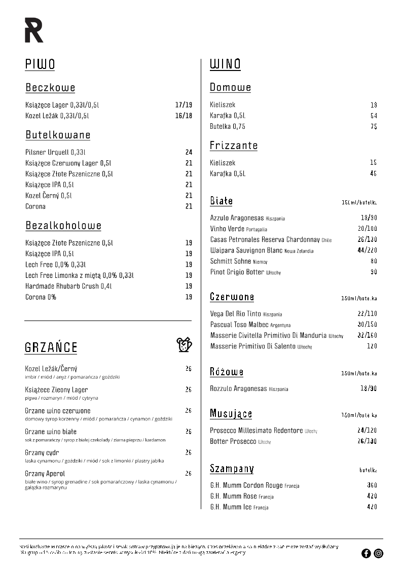 Reforma Urban Photo Menu 2