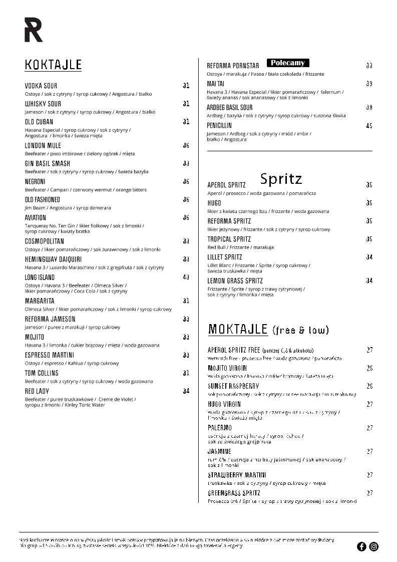 Reforma Urban Photo Menu 6