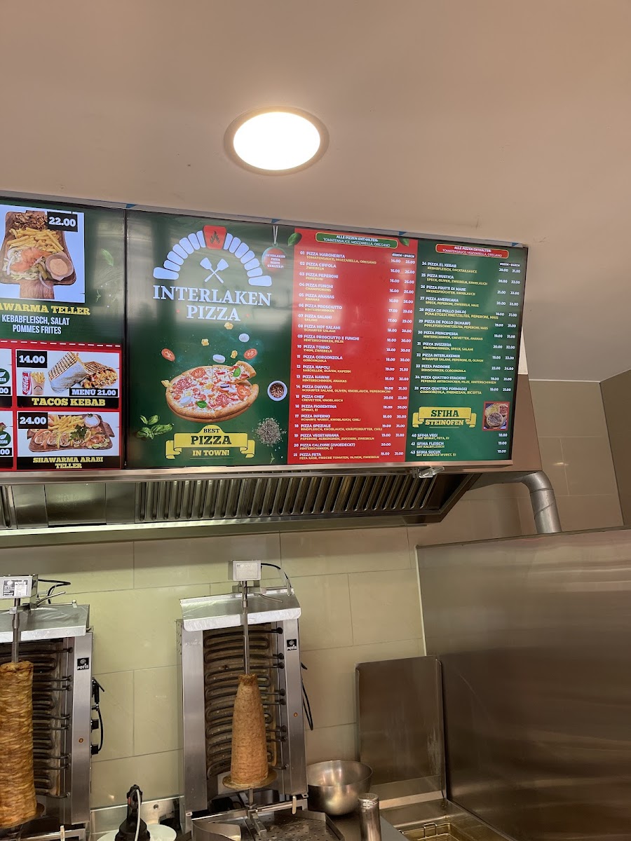 Interlaken Pizza (مطعم الشام) Photo Menu 2