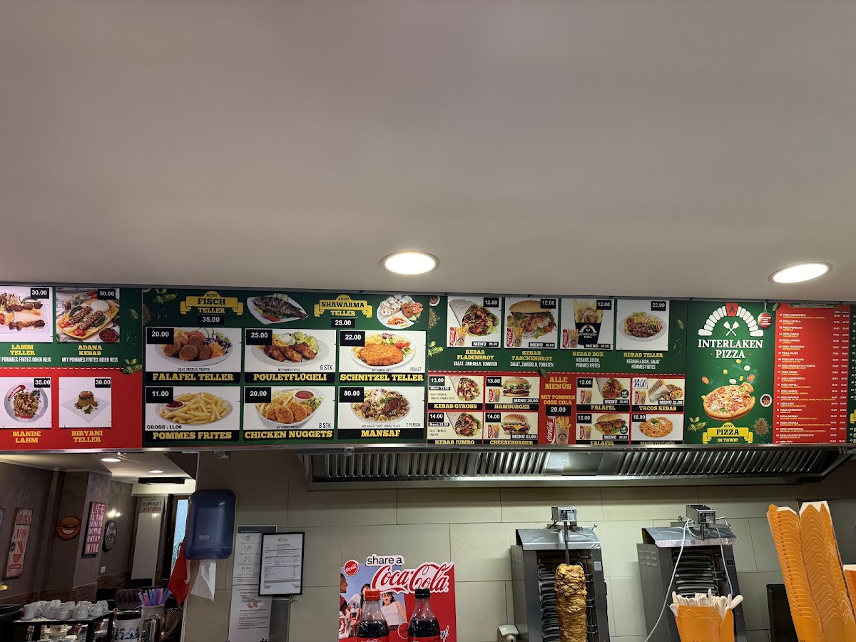 Interlaken Pizza (مطعم الشام) Photo Menu 4