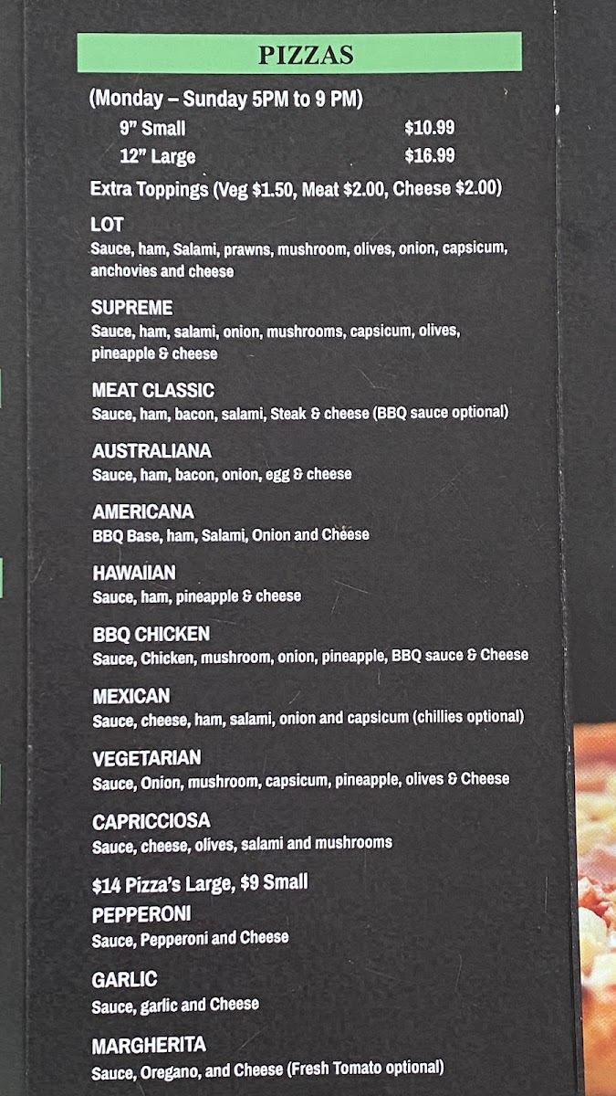 Nhill Dine Inn Photo Menu 3