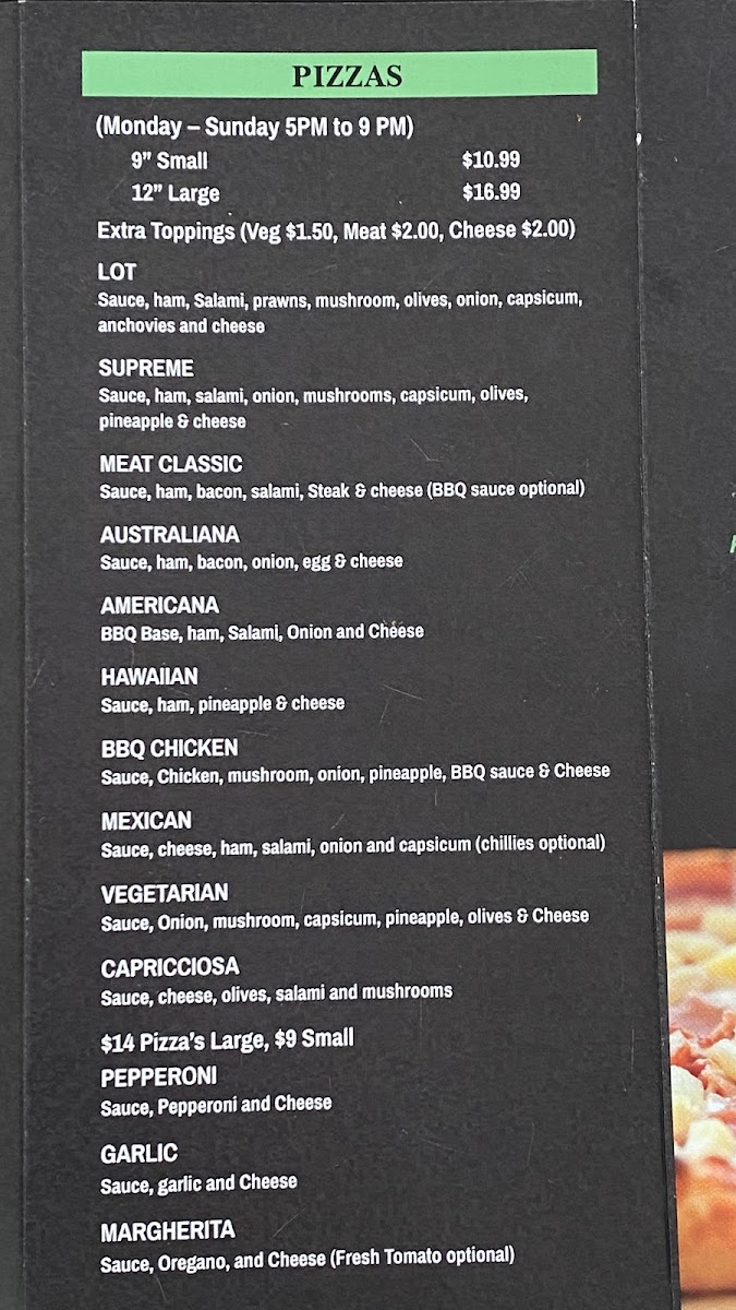 Nhill Dine Inn Photo Menu 5