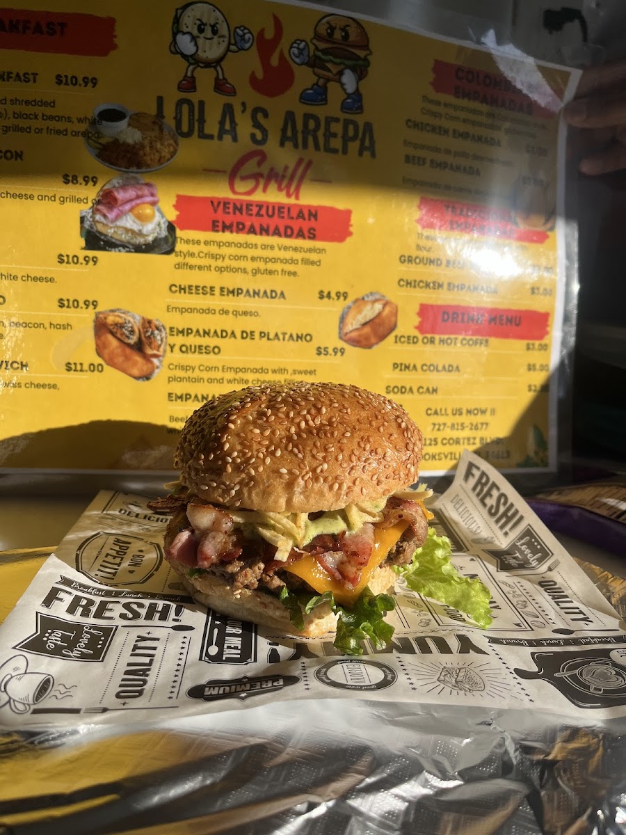 Lola’s Arepa Grill Photo Menu 1