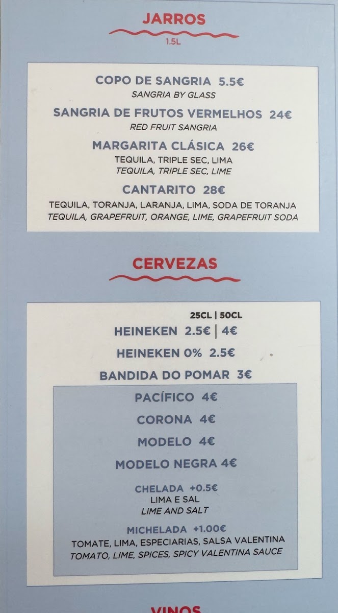 Taqueria do Chiado Photo Menu 7