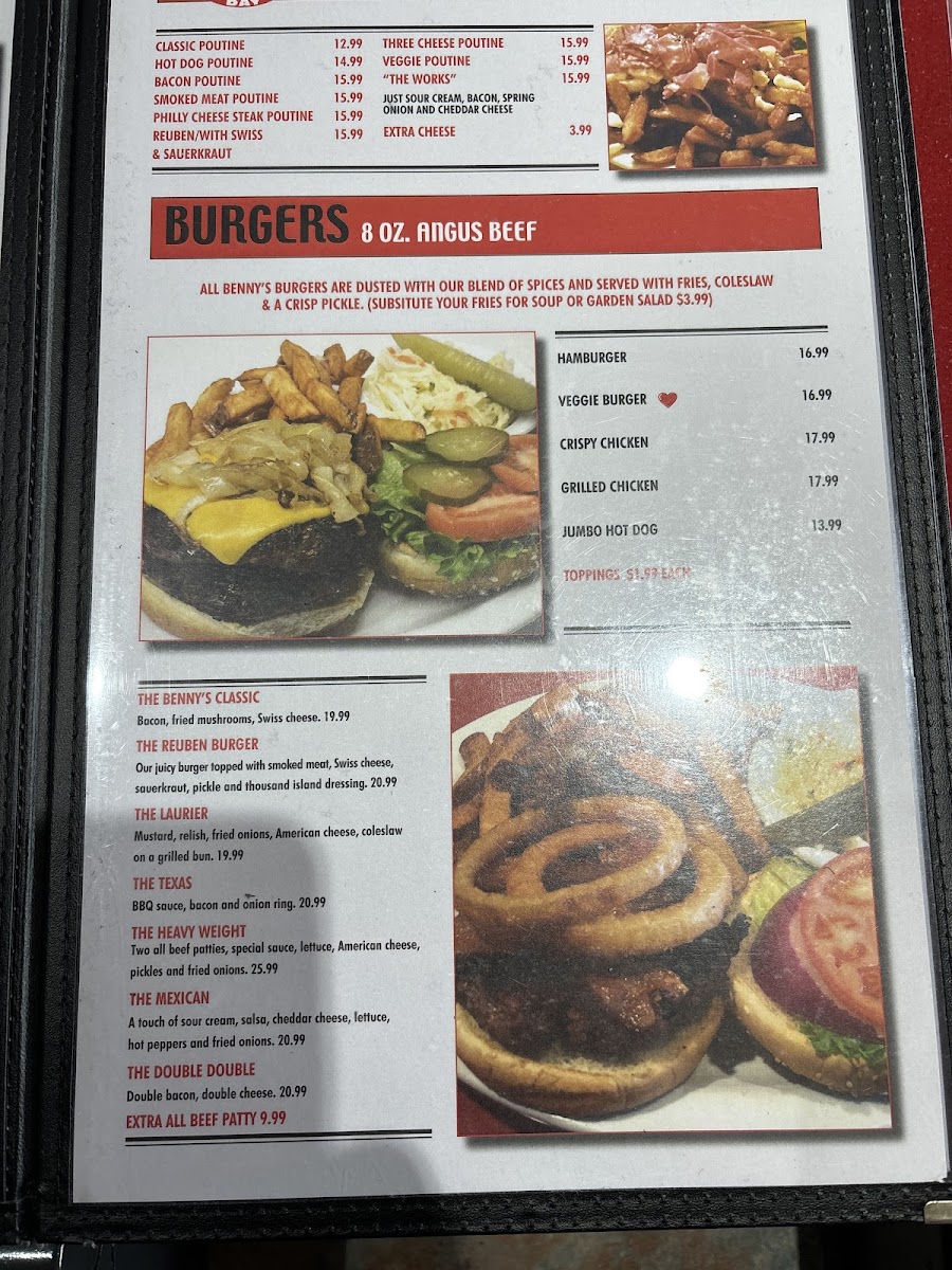 Benny’s All Day Photo Menu 6