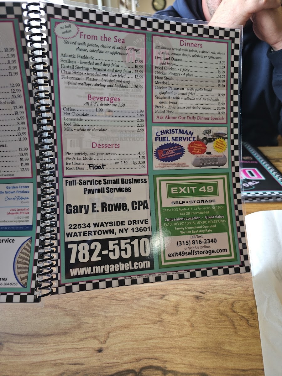 Two Sister’s Diner Photo Menu 7