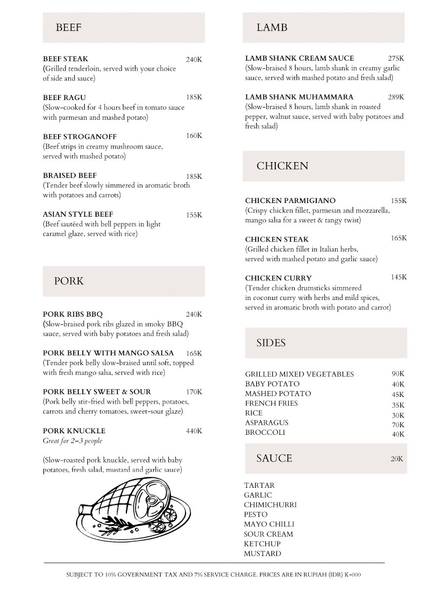 CRAYFISH Seafood&Bar Seminyak Photo Menu 1