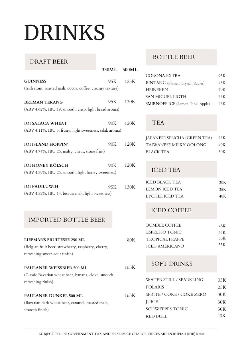 CRAYFISH Seafood&Bar Seminyak Photo Menu 4