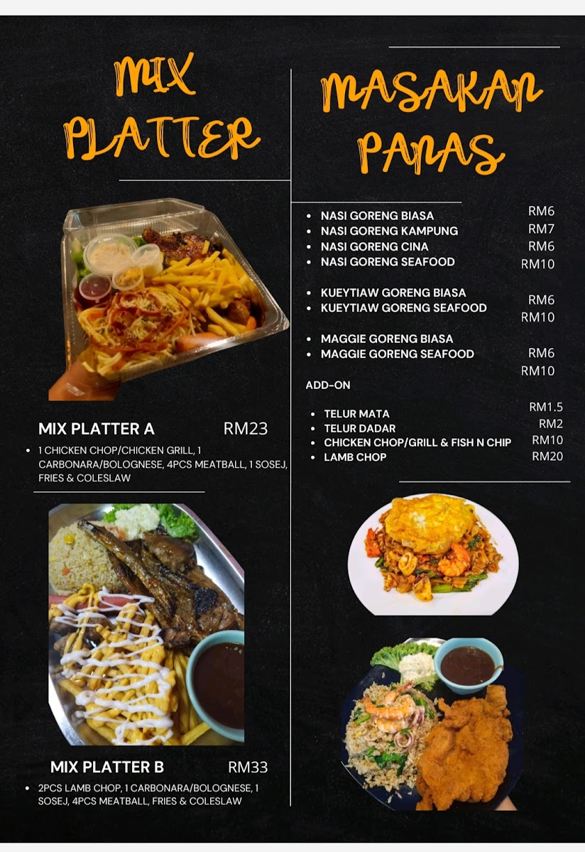 Pak Mok Western Photo Menu 3