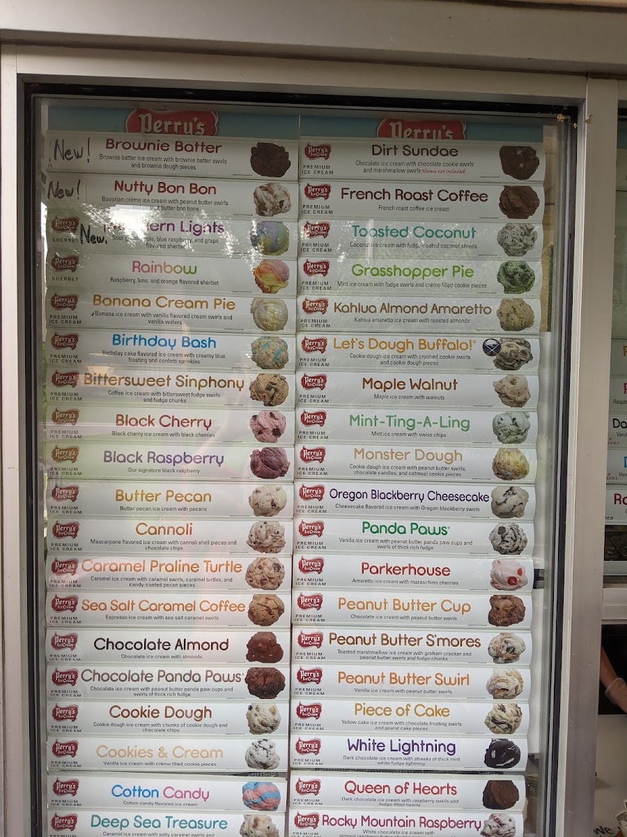 Big Dipper Ice Cream Photo Menu 2