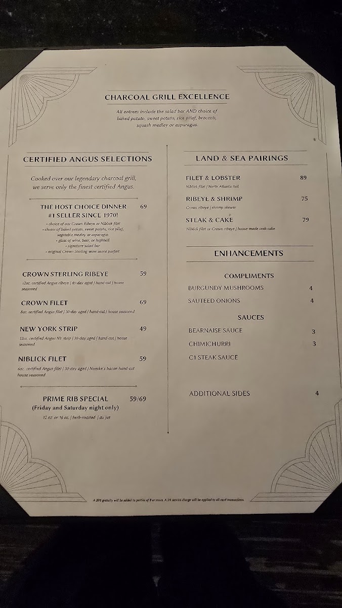 The Crown's Ember Photo Menu 3