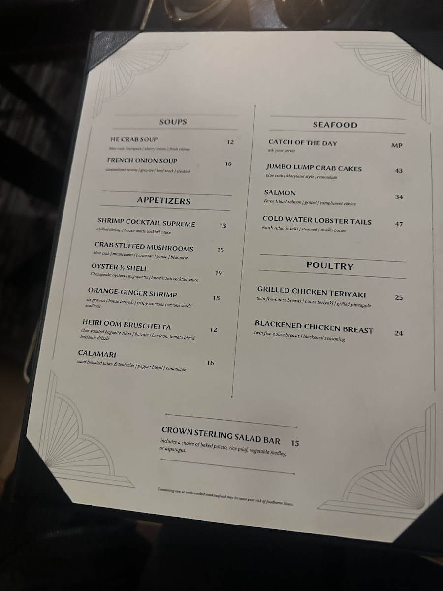 The Crown's Ember Photo Menu 8