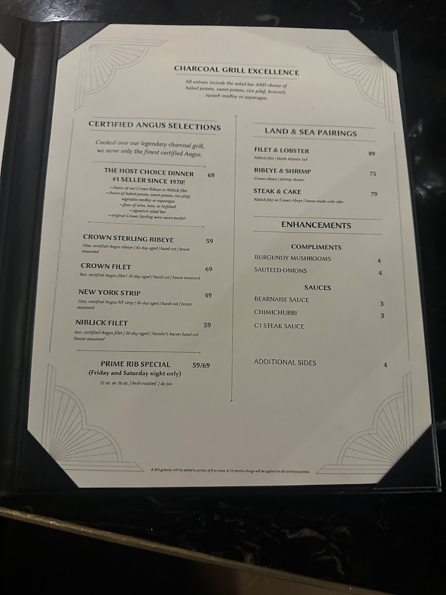 The Crown's Ember Photo Menu 9