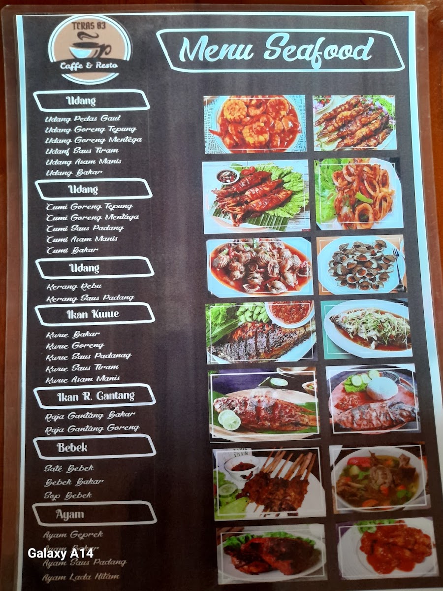Teras 83 cafe & resto panimbang Photo Menu 3