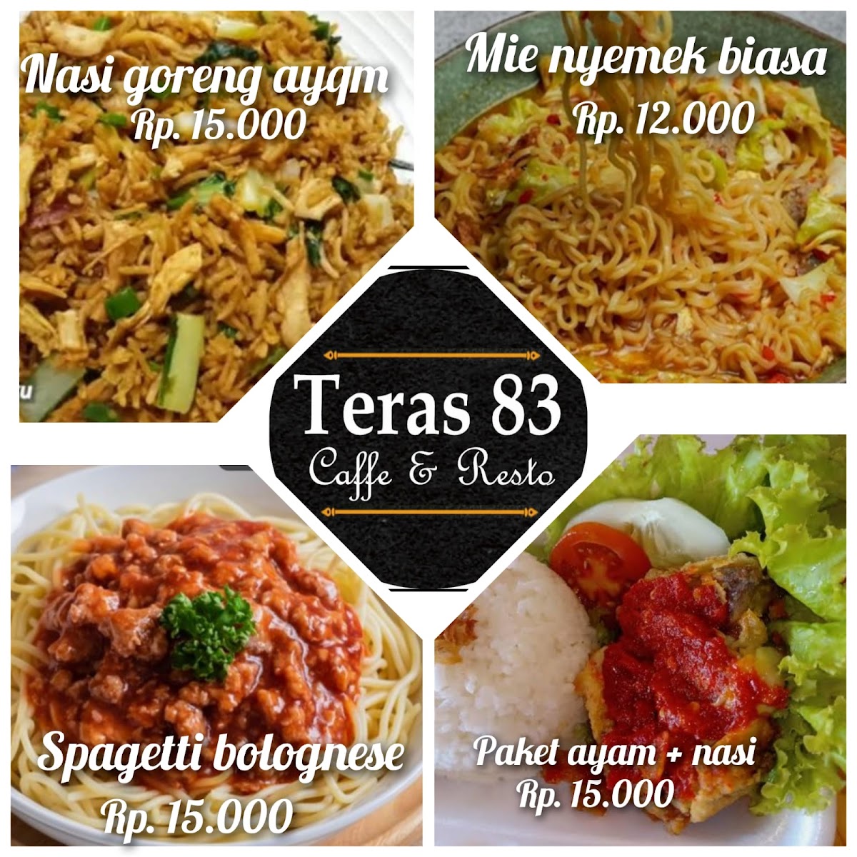 Teras 83 cafe & resto panimbang Photo Menu 5