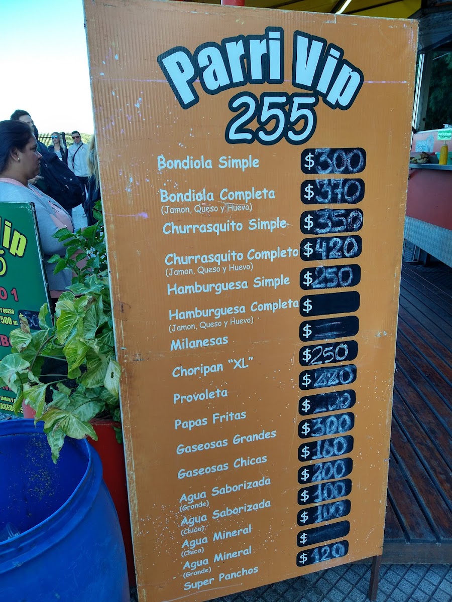 Costanera Carritos. Photo Menu 1