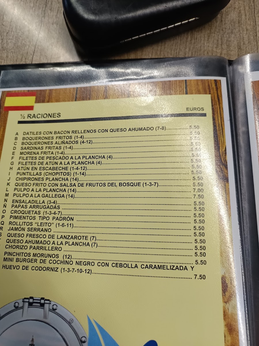 El Leito De Proa Photo Menu 6